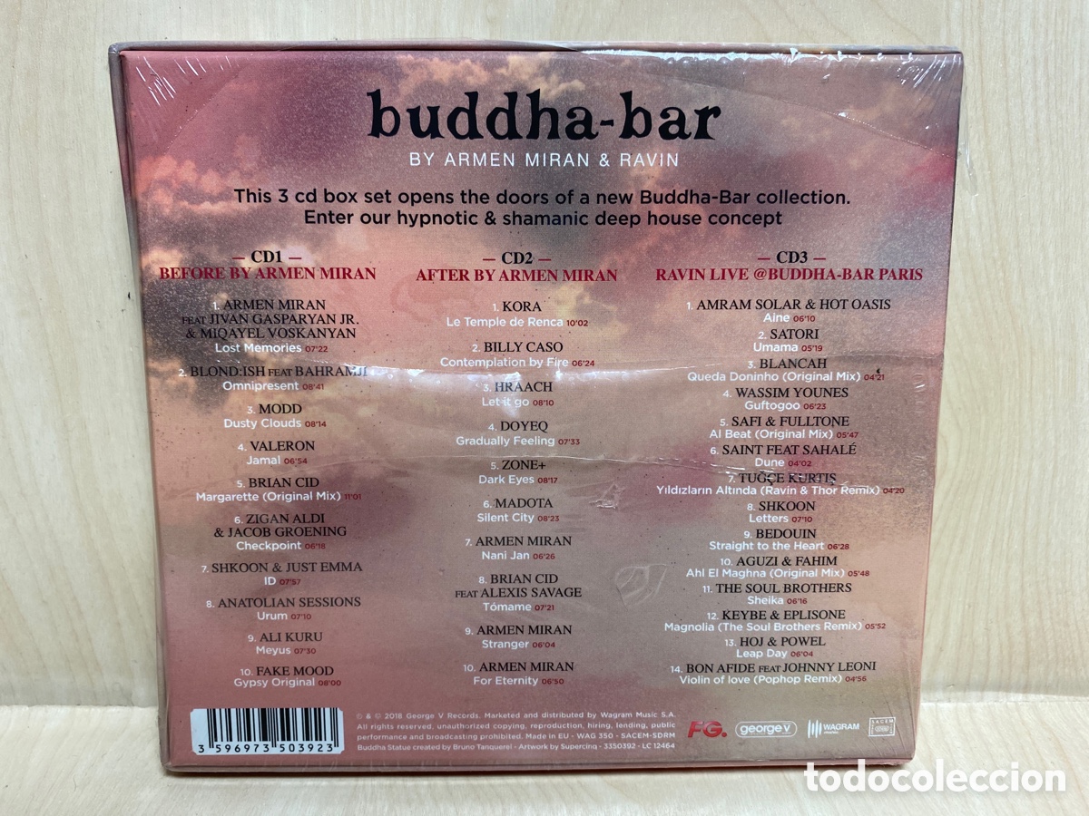CDs de m&uacute;sica: Various - Buddha-Bar (3xCD, Comp) *Precintado* - Foto 3