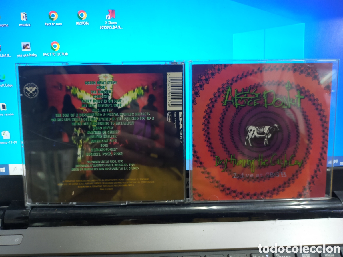 CDs de Musique: Alice donut CD dry humping the cash cow u.k. 1994