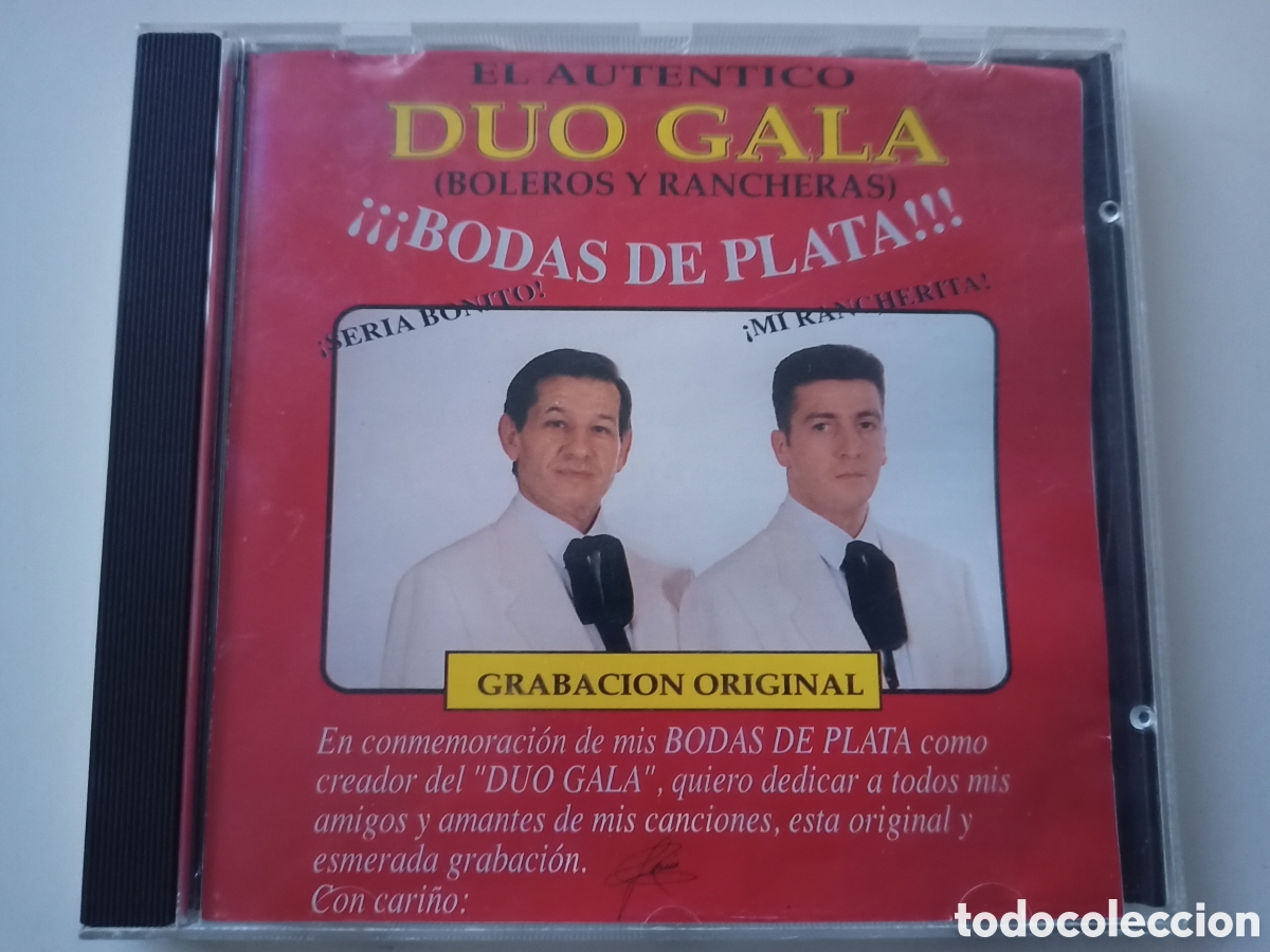 CDs de m&uacute;sica: D&uacute;o Gala - Bodas de plata - Foto 1