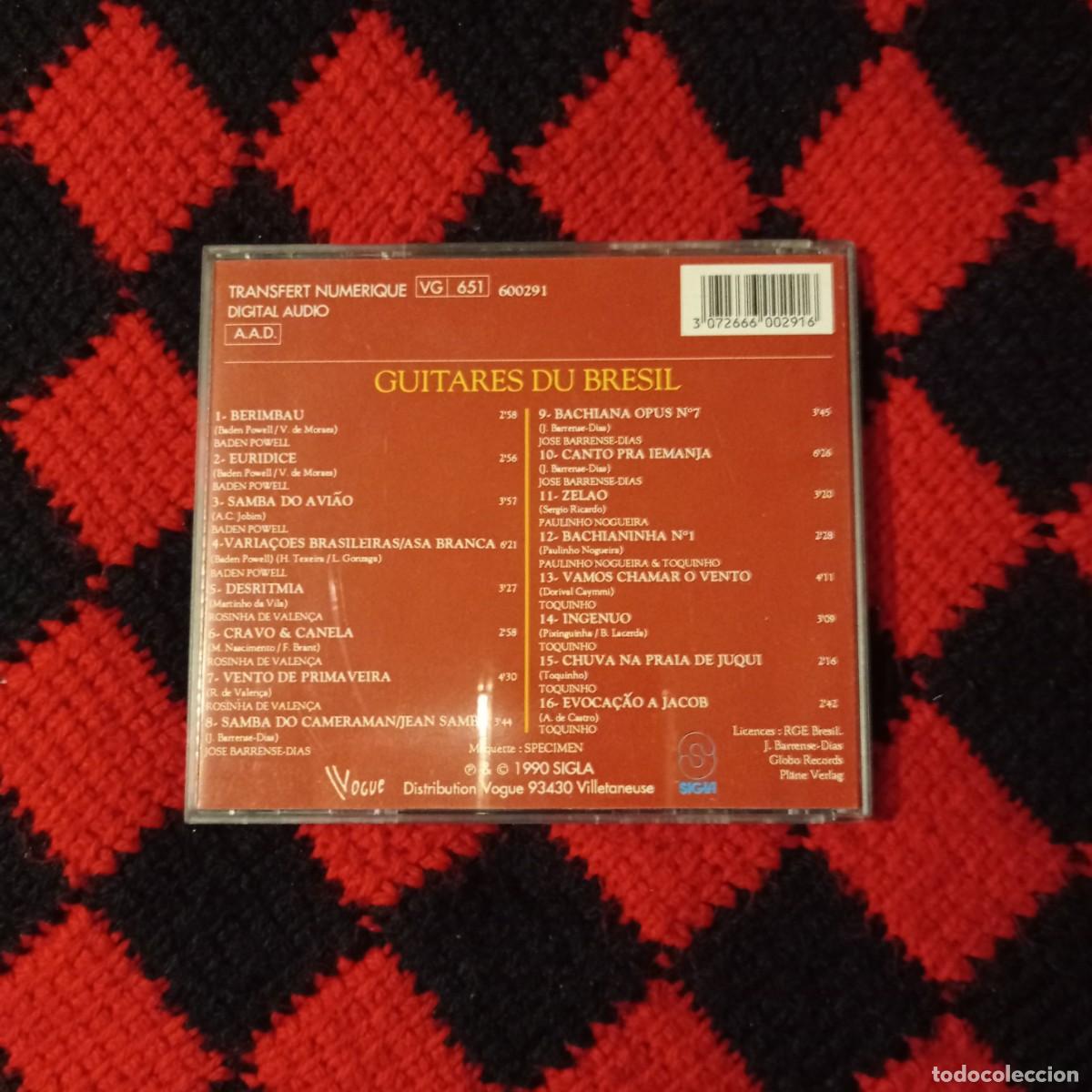 CDs de m&uacute;sica: GUITARES DU BRESIL (CD) - Foto 2