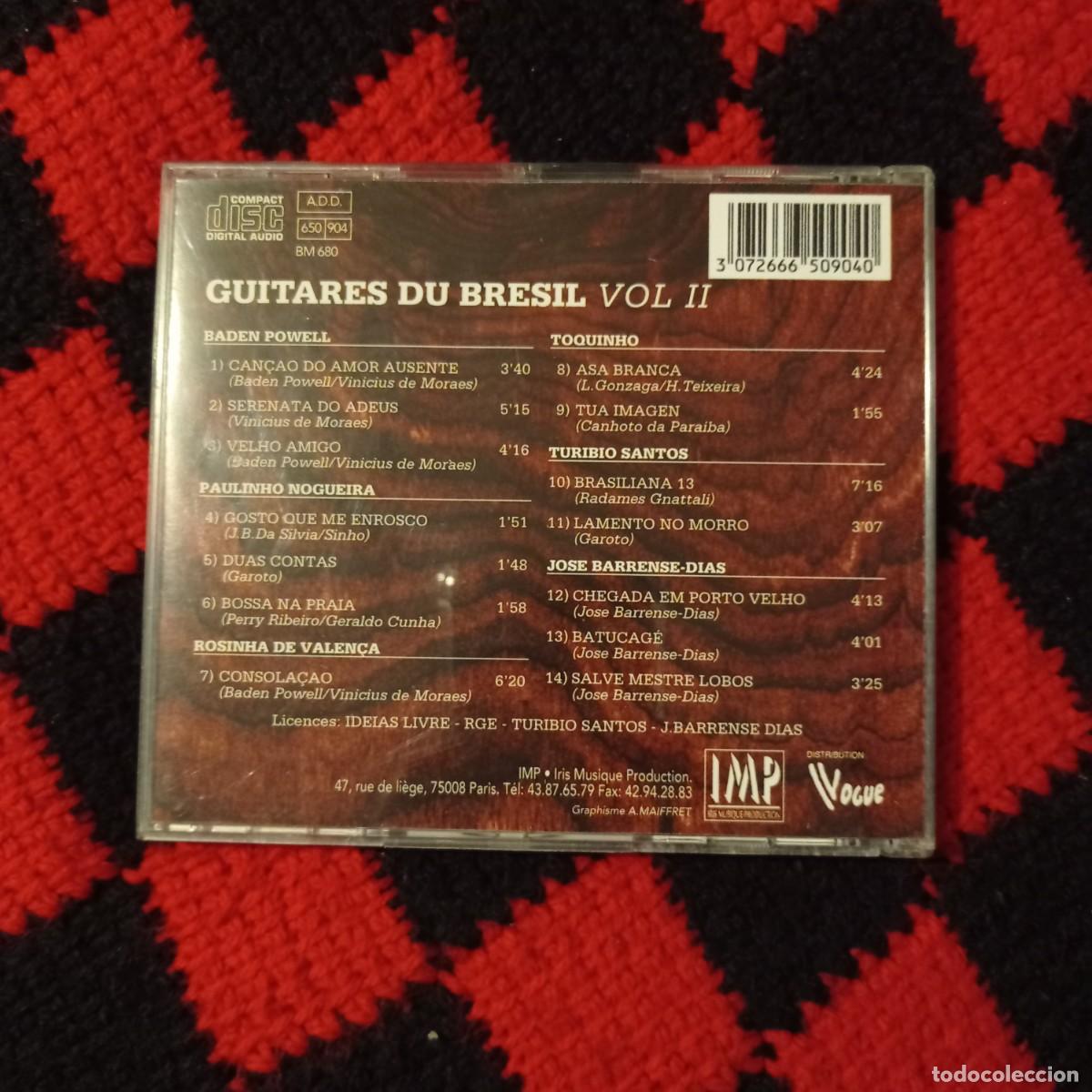 CDs de m&uacute;sica: GUITARES DU BR&Eacute;SIL II (CD) - Foto 2