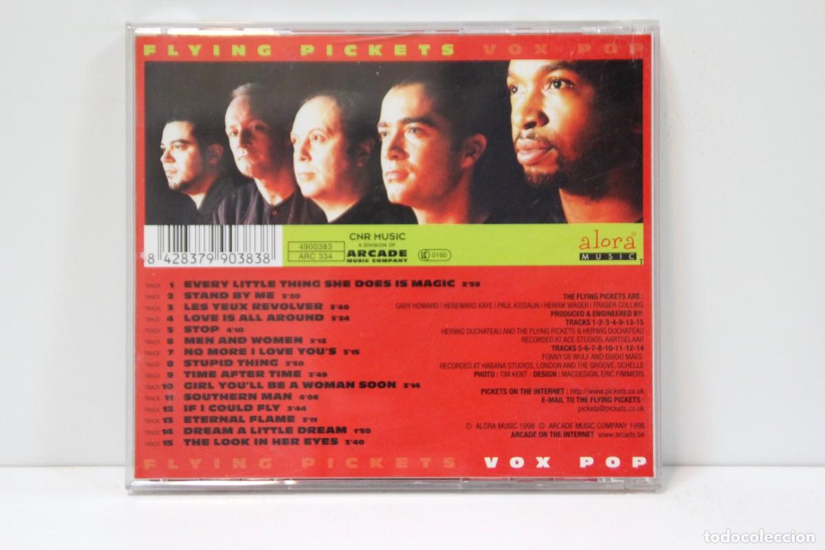 CDs de m&uacute;sica: DISCO CD. The Flying Pickets &ndash; Vox Pop. COMPACT DISC. - Foto 2