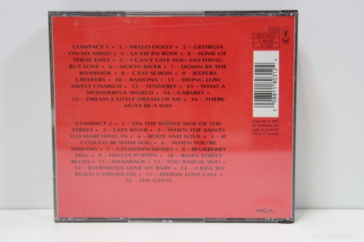 CDs de m&uacute;sica: DISCO 2 X CD. Louis Armstrong &ndash; Hello Louis!. COMPACT DISC. - Foto 2