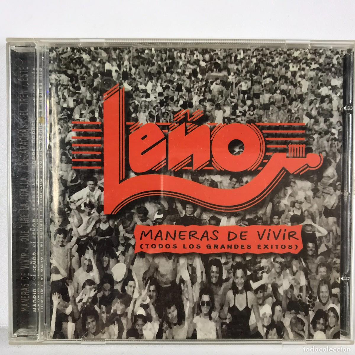 CDs de m&uacute;sica: Le&ntilde;o ● Maneras De Vivir (Todos Los Grandes &Eacute;xitos) ● CD, Compilation - Foto 1