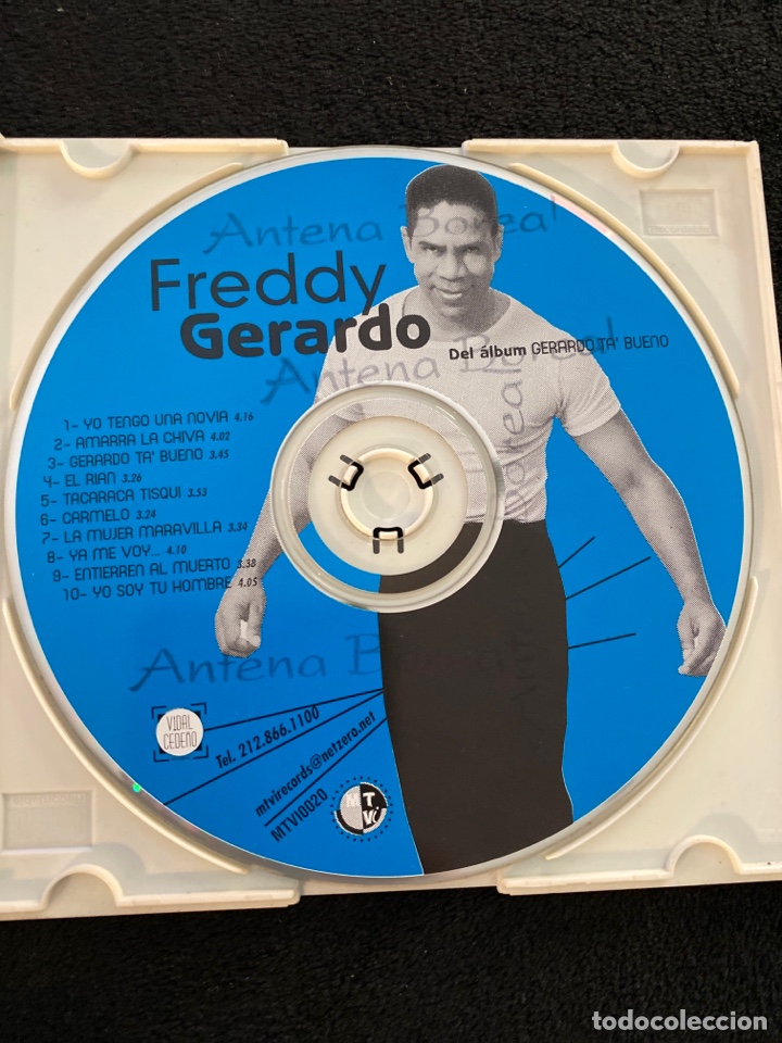 CDs de m&uacute;sica: CD FREDDY GERARDO. Solo el cd. - Foto 1