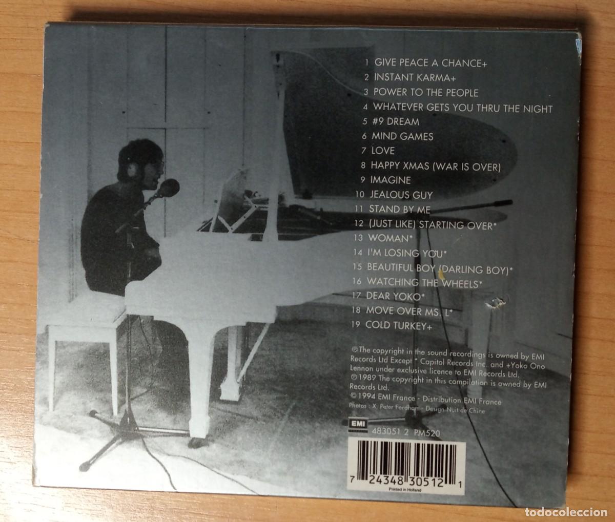 CDs de m&uacute;sica: The John Lennon collection - Foto 2
