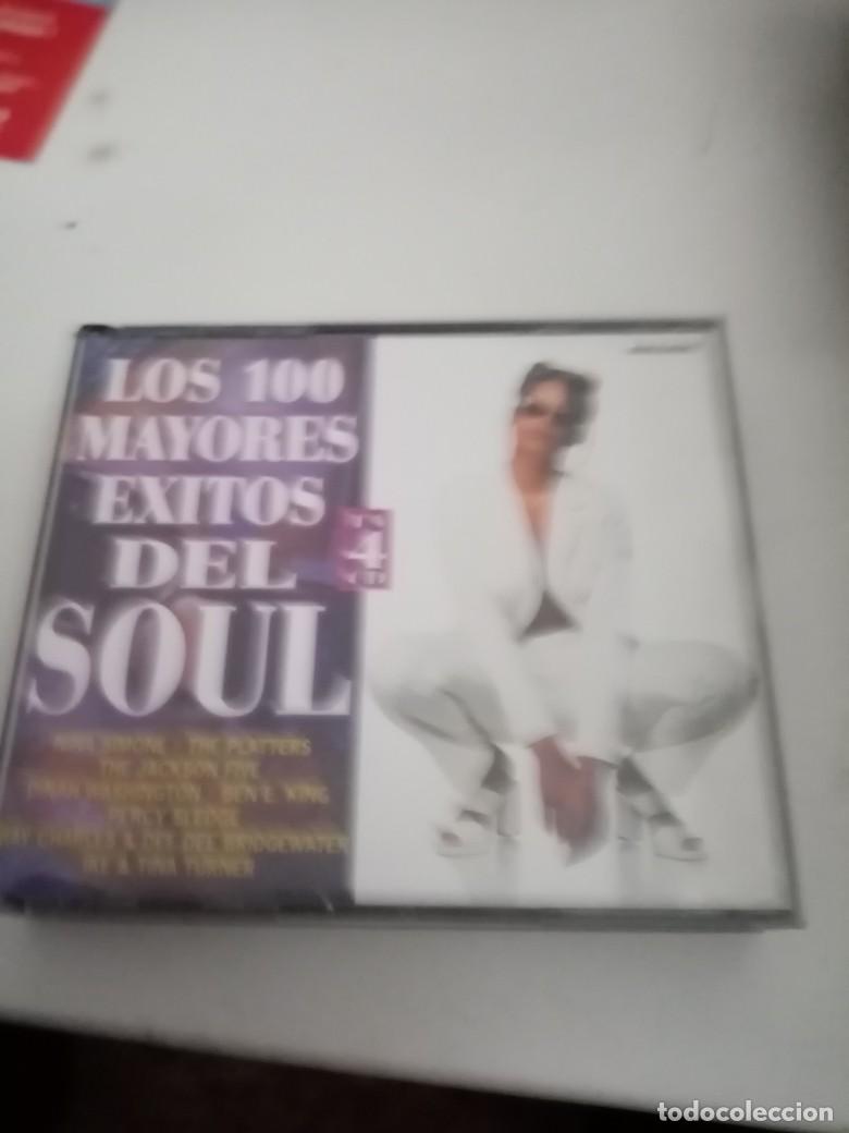 CDs de m&uacute;sica: LOS 100 MAYORES EXITOS DEL SOUL 4 CD. C7CD - Foto 1
