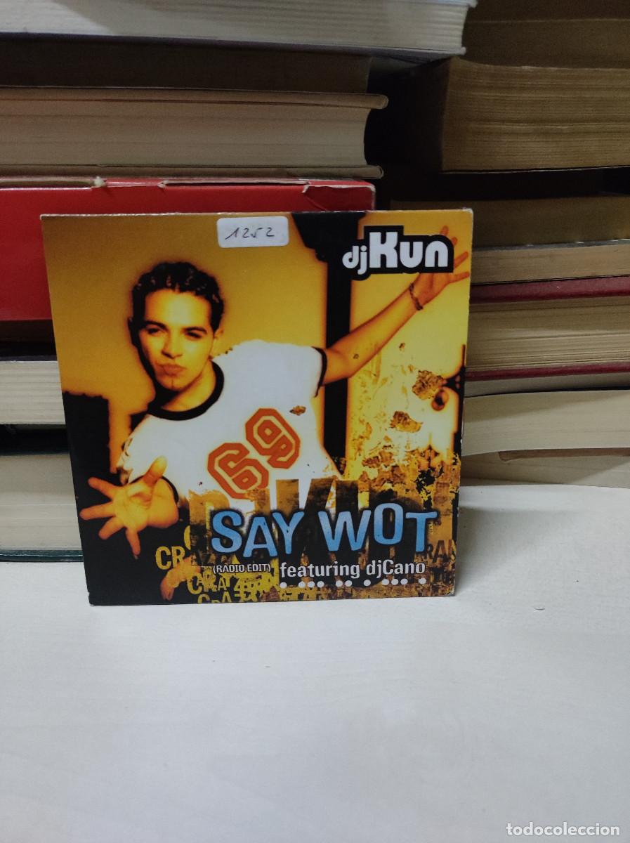 CDs de m&uacute;sica: DJ Kun &ndash; Say Wot - Foto 1