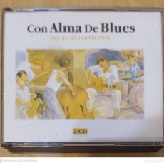 CDs de Música: CON ALMA DE BLUES (THE BLUES COLLECTION) 2 CD'S 1994 TINA TURNER, GARY MOORE, TEXAS, ROD STEWART. Lote 396086309