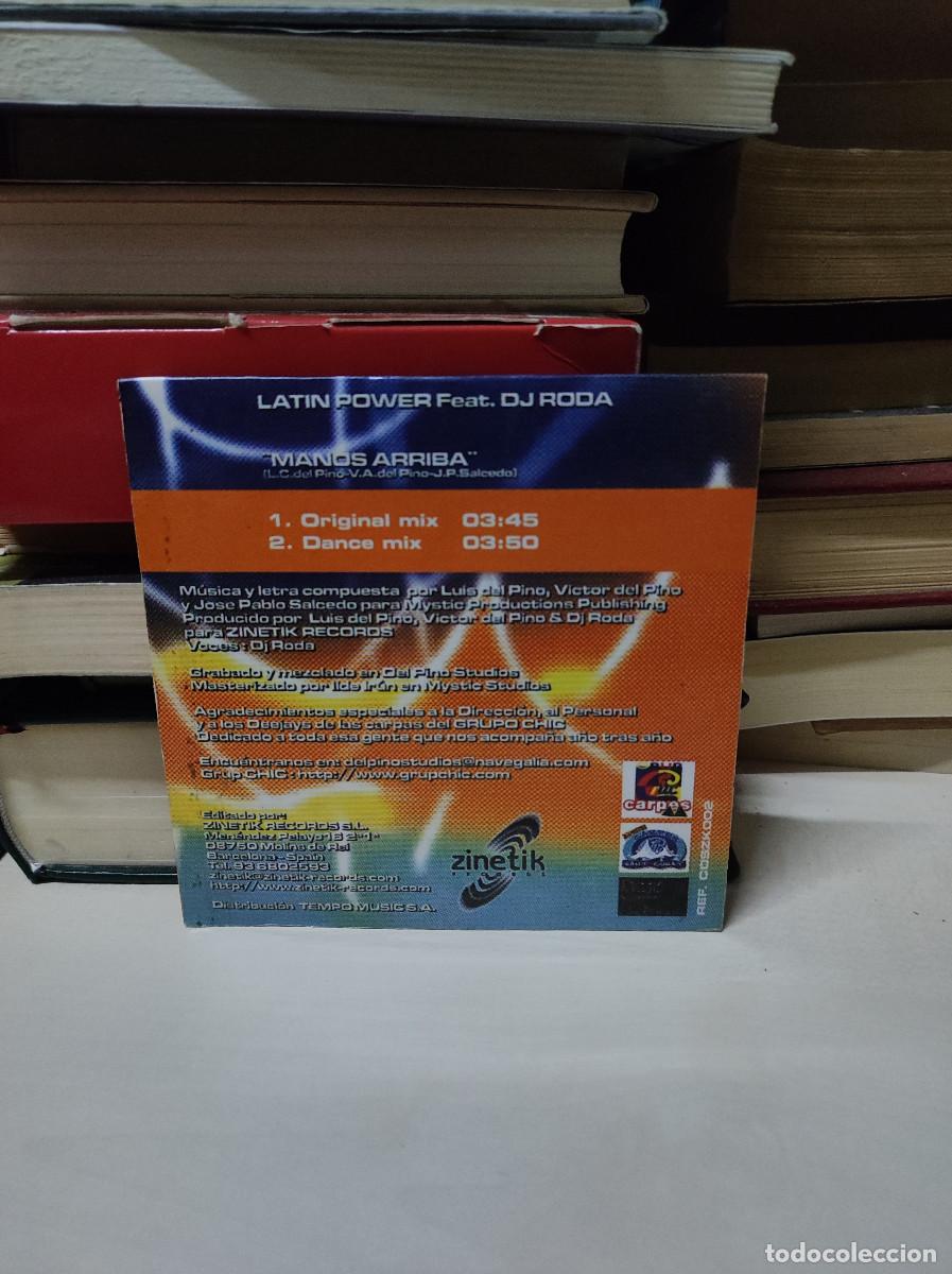 CDs de m&uacute;sica: Latin Power Feat. DJ Roda &ndash; Manos Arriba - Foto 2