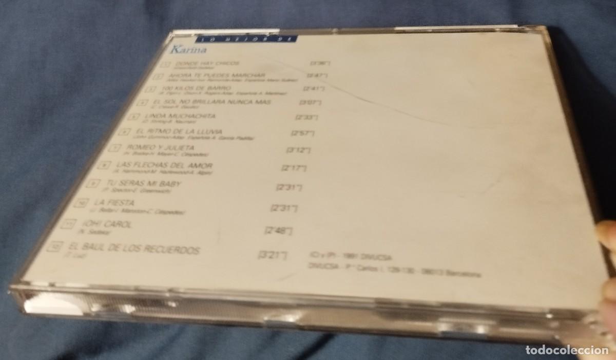 CDs de m&uacute;sica: CD lo mejor de Karina - Foto 4