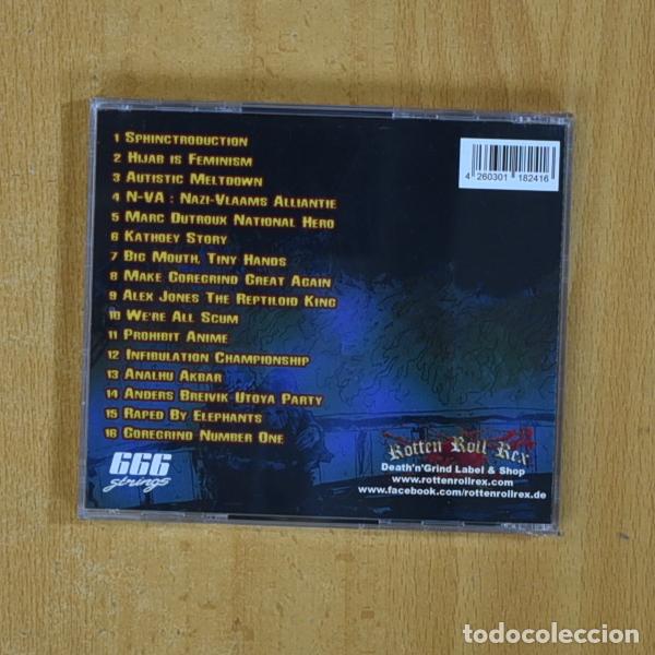 CDs de m&uacute;sica: BRUTAL SPHINCTER - POOLITICAL GOREGRIND - CD - Foto 2