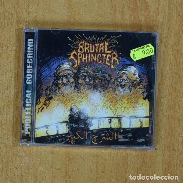 CDs de m&uacute;sica: BRUTAL SPHINCTER - POOLITICAL GOREGRIND - CD - Foto 1