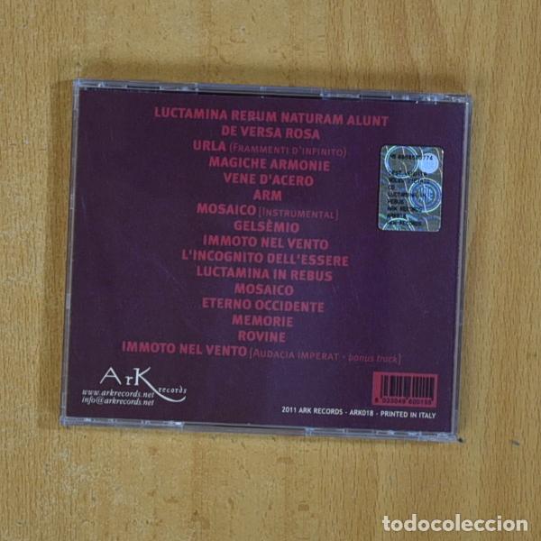 CDs de m&uacute;sica: ARGINE - LUCTAMINA IN REBUS - CD - Foto 2