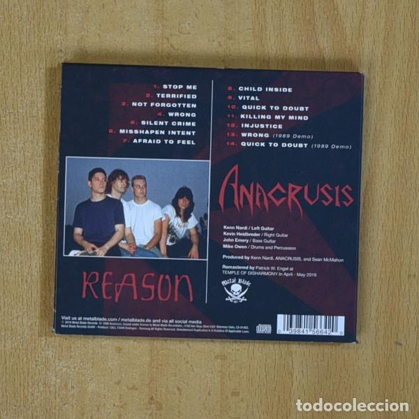 CDs de m&uacute;sica: ANACRUSIS - REASON - CD - Foto 2