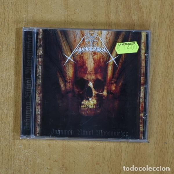 CDs de m&uacute;sica: THUNDERBOLT - INHUMAN RITUAL MASSMURDER - CD - Foto 1