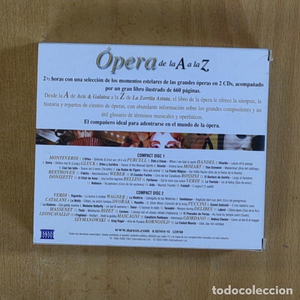 CDs de m&uacute;sica: VARIOS - OPERA DE LA A A LA Z - CD - Foto 2