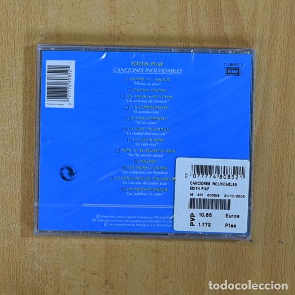 CDs de m&uacute;sica: EDITH PIAF - EDITH PIAF - CD - Foto 2