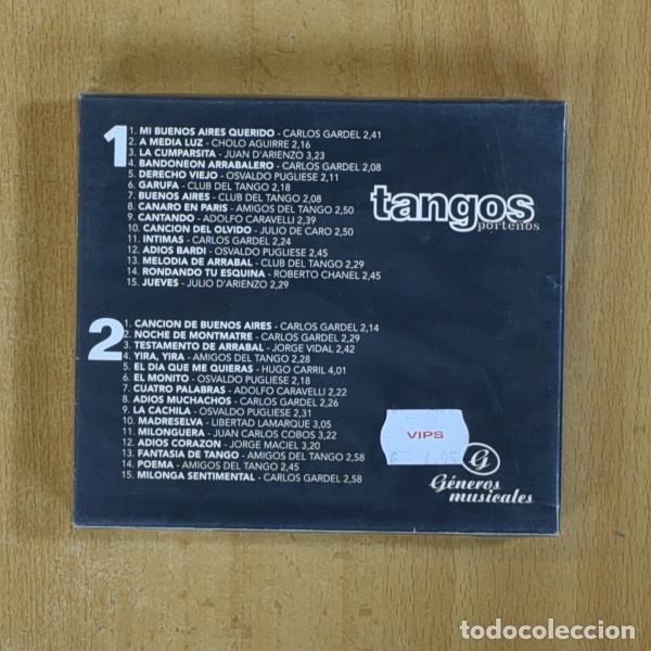 CDs de m&uacute;sica: VARIOS - TANGOS PORTE�OS - 2 CD - Foto 2