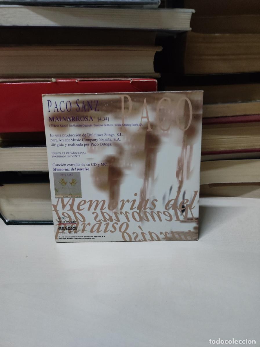 CDs de m&uacute;sica: Paco Sanz &ndash; Malvarrosa - Foto 2