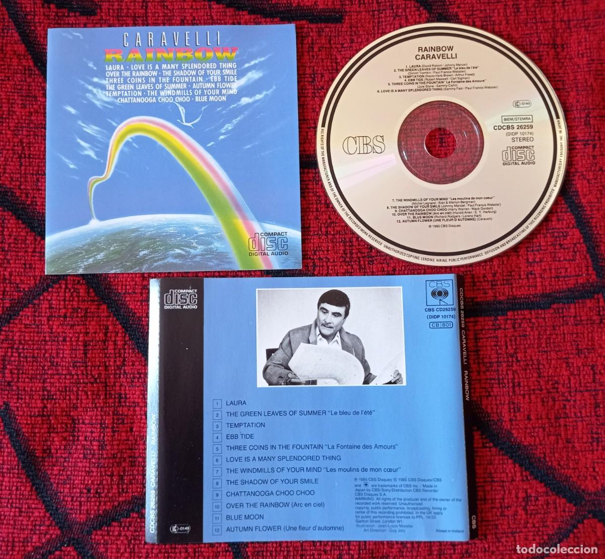 CDs de m&uacute;sica: CARAVELLI ** Rainbow ** CD ORIGINAL 1985 - Foto 1