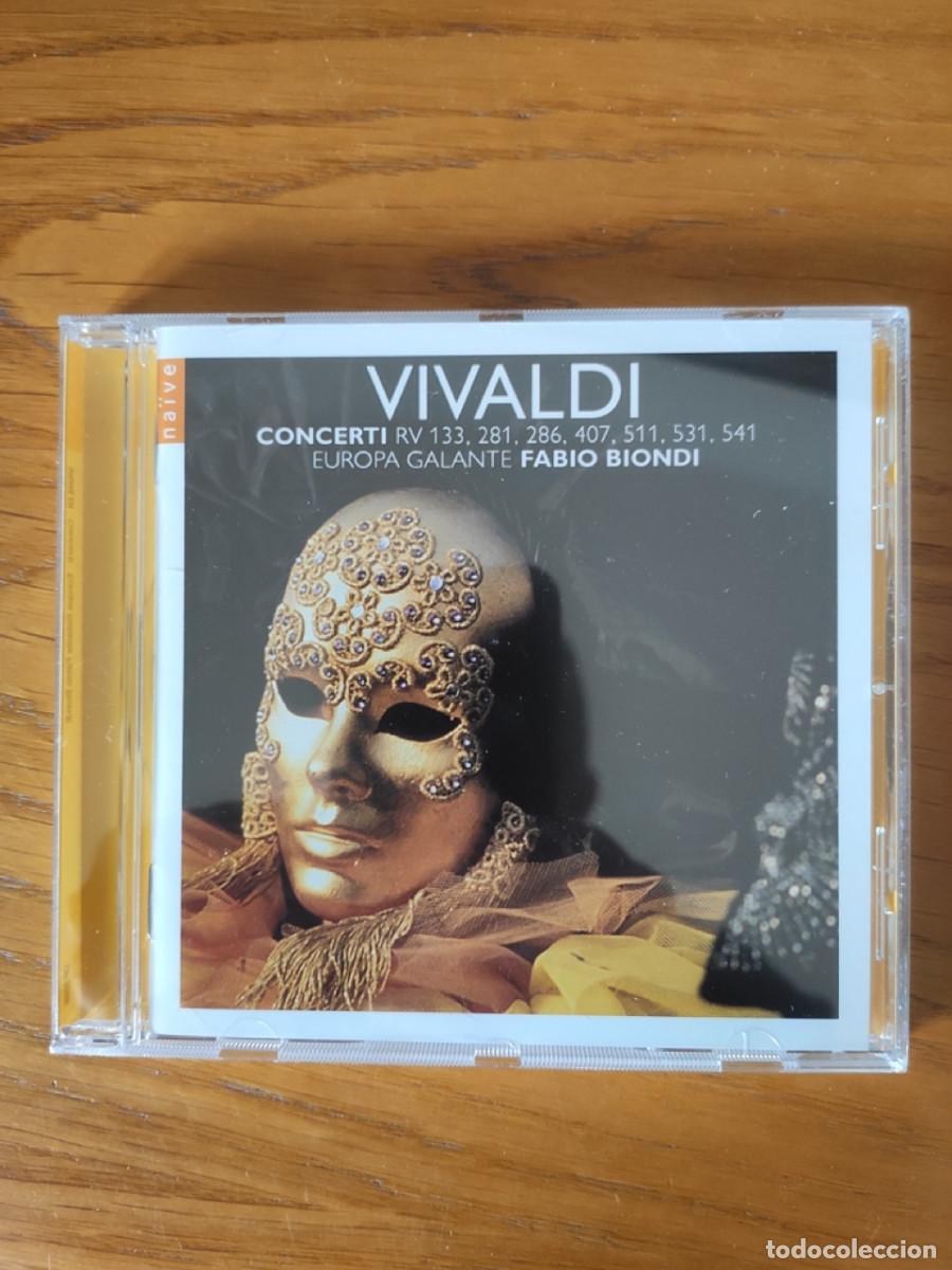 CDs de M&uacute;sica: VIVALDI CONCERTI RV 133, 281, 286, 407, 511, 531, 541 EUROPA GALANTE FABIO BIONDI