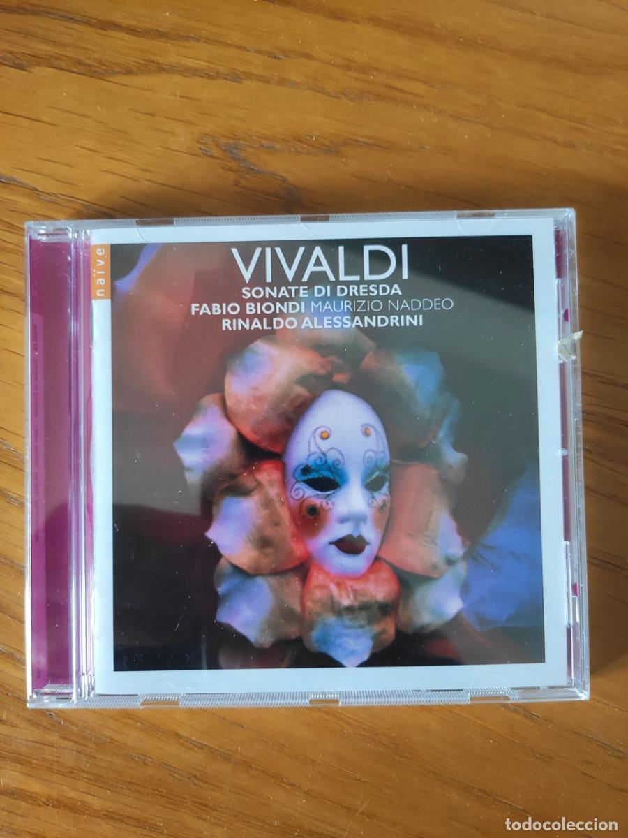 CDs de M&uacute;sica: VIVALDI SONATE DI DRESDA FABIO BIONDI MAURIZIO NADDEO RINALDO ALESSANDRINI