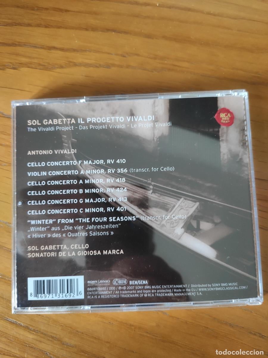 CDs de m&uacute;sica: VIVALDI Sol Gabetta /// - Foto 2