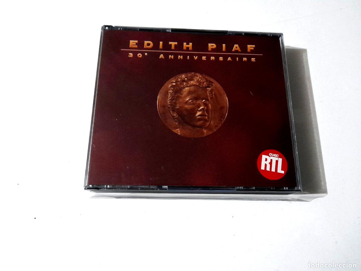 CDs de m&uacute;sica: EDITH PIAF &rdquo;30E ANNIVERSAIRE&rdquo; 2CD 44 TRACKS - Foto 1