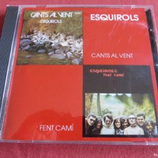 CDs de Música: ESQUIROLS - CANTS AL VENT - FENT CAMÍ (CD) PDI 1992. Lote 396416384