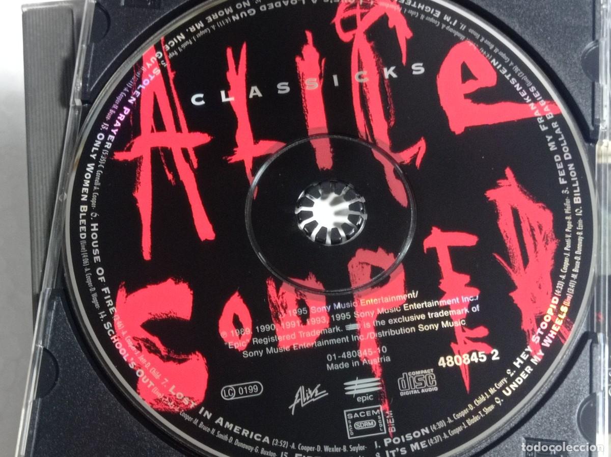 CDs de m&uacute;sica: Disco cd Classicks &Aacute;lbum musical de Alice Cooper - Foto 3
