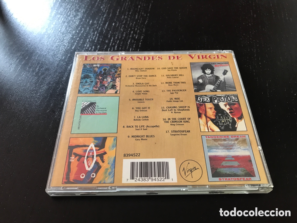 CDs de m&uacute;sica: CD Los Grandes De Virgin - Foto 2