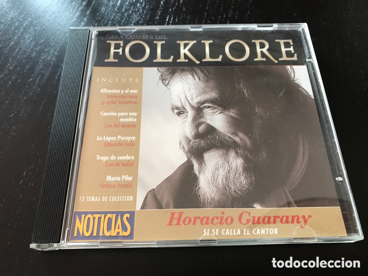 CDs de m&uacute;sica: CD Horacio Guarany Si Se Calla El Cantor - Foto 1