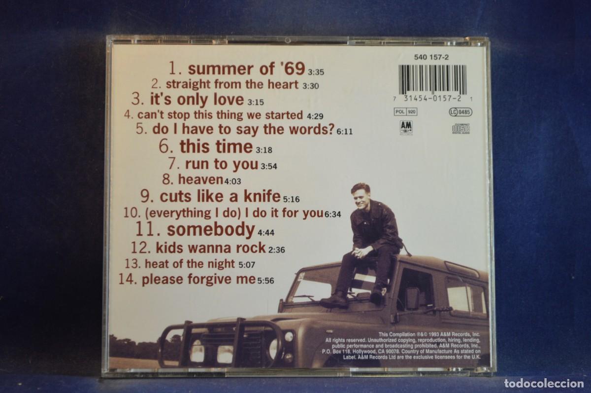 CDs de m&uacute;sica: BRYAN ADAMS - SO FAR SO GOOD - CD - Foto 2