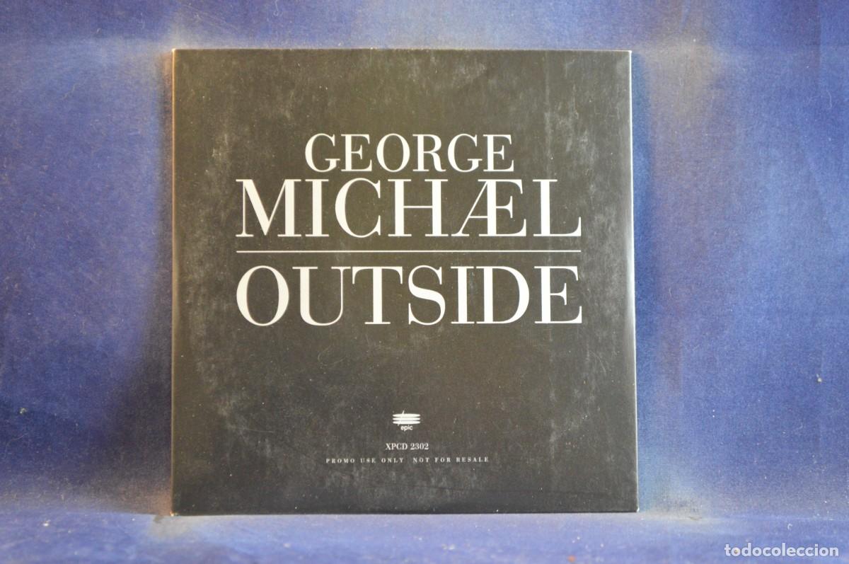 CDs de m&uacute;sica: GEORGE MICHAEL &ndash; OUTSIDE - CD SINGLE PROMO - Foto 1