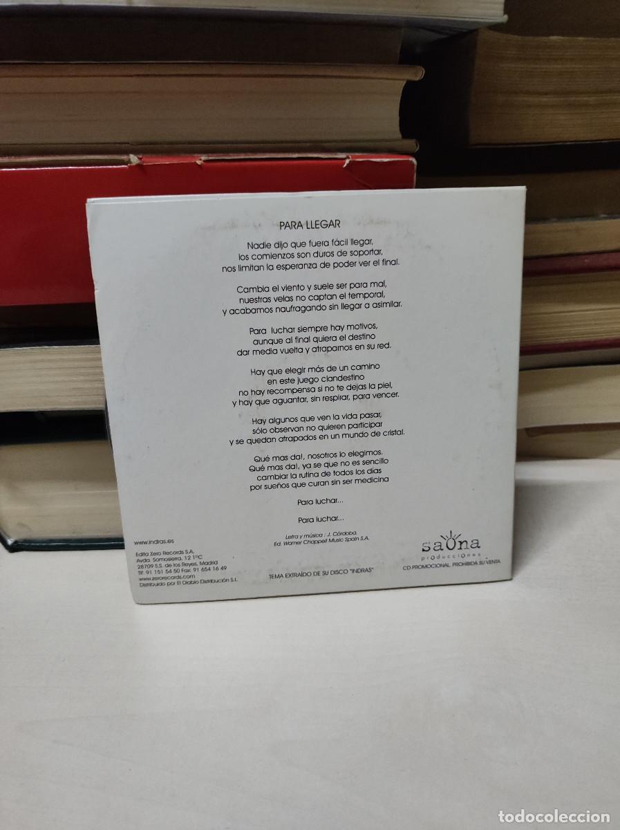 CDs de m&uacute;sica: INDRAS PARA LLEGAR - Foto 2