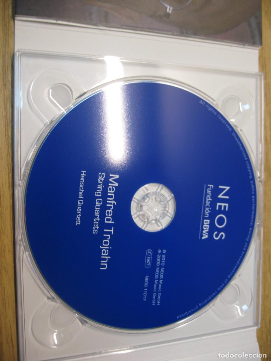 CDs de m&uacute;sica: CD. MANFRED TROJAHN. STRING QUARTERS. CD. NEOS FUNDACION BBVA 2010 - Foto 5