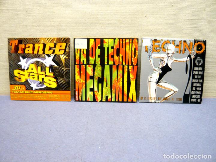 CDs de m&uacute;sica: Lote 3 cd Trance Techno - Foto 1