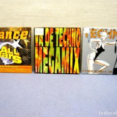 CDs de Música: LOTE 3 CD TRANCE TECHNO