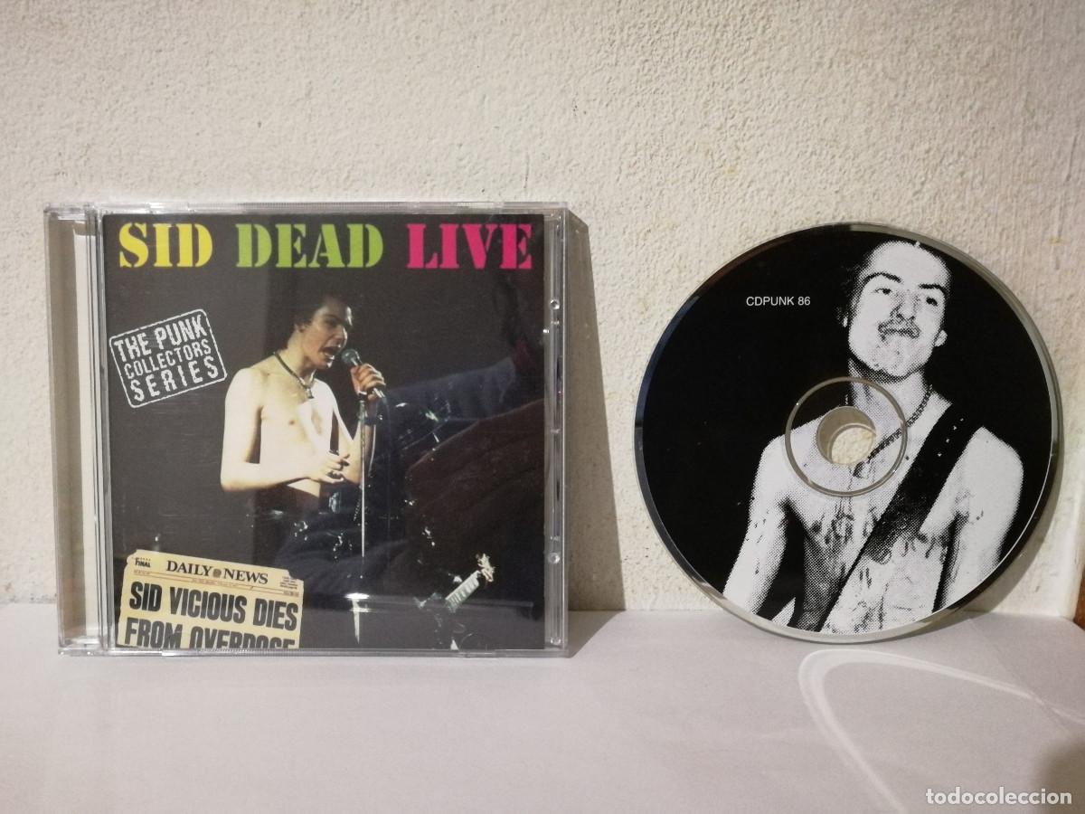CDs de m&uacute;sica: CD ORIGINAL - SID VICIOUS - PUNK ROCK - SID DEAD LIVE - Foto 1