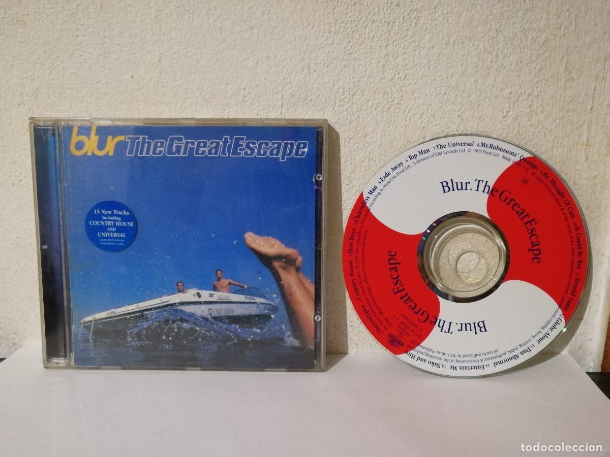 CDs de m&uacute;sica: CD ORIGINAL - BLUR - ROCK - THE GREAT ESCAPE - Foto 1