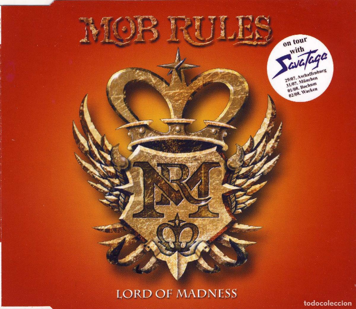 CDs de m&uacute;sica: Lord Of Madness (CD Single) - Mob Rules - Foto 1