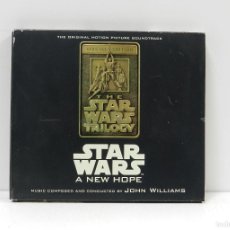 CDs de Música: DISCO 2 X CD. JOHN WILLIAMS – STAR WARS (A NEW HOPE). COMPACT DISC.. Lote 396769324