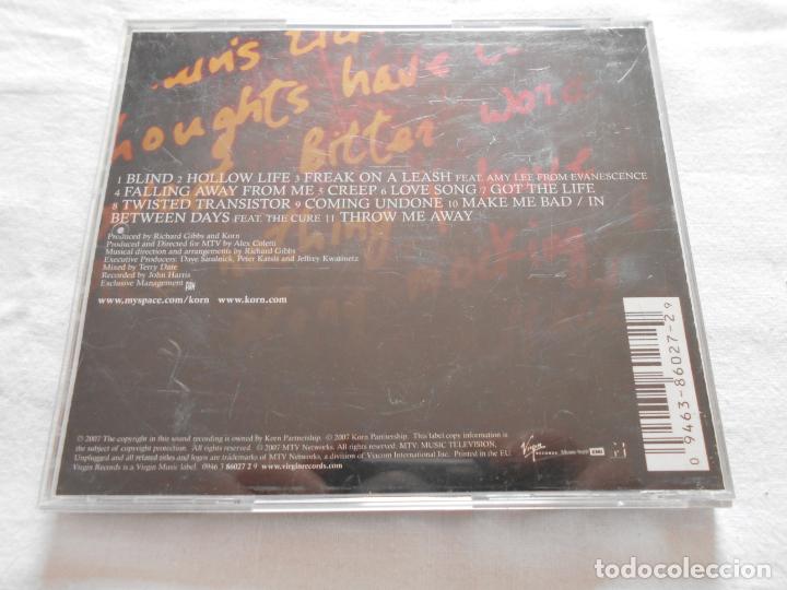 CDs de m&uacute;sica: CD KORN - UNPLUGGED - Foto 2