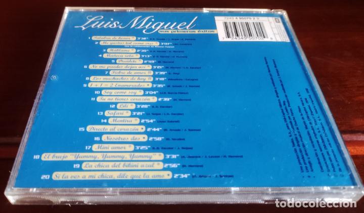 CDs de m&uacute;sica: CD - LUIS MIGUEL - SUS PRIMEROS EXITOS - MBE - Foto 3
