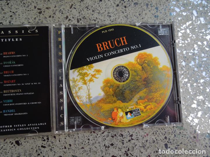 CDs de m&uacute;sica: BRUCH- VIOLIN CONCERTO NO 1 - BACH - TCHAIKOVSKY - CD - Foto 3