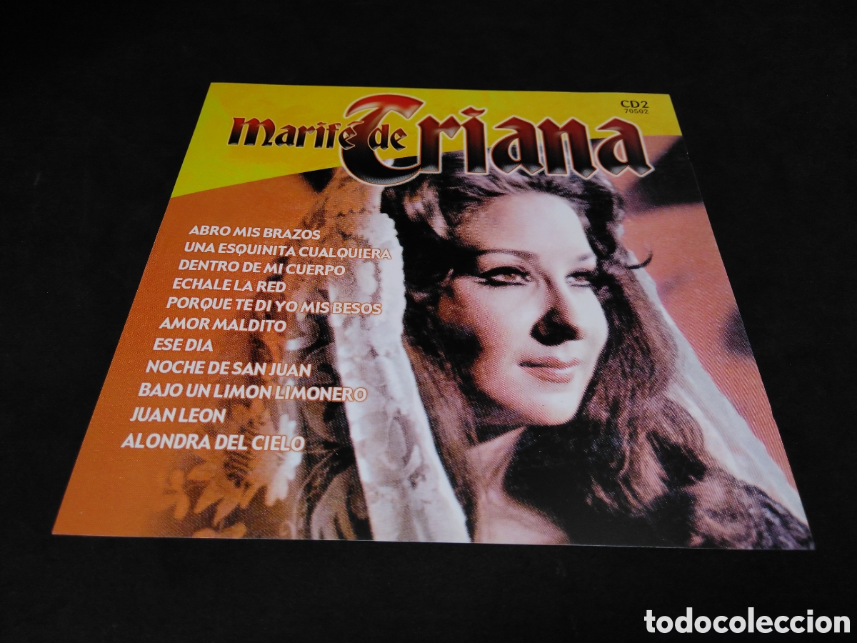 CDs de m&uacute;sica: MARIFE DE TRIANA - CD2 - CD - DISCO VERIFICADO - 2007 - Foto 3