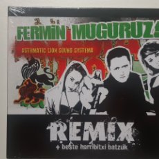CDs de Música: FERMIN MUGURUZA – ASTHMATIC LION SOUND SYSTEMA REMIX + BESTE HARRIBITXI BATZUK. PRECINTADO. CD
