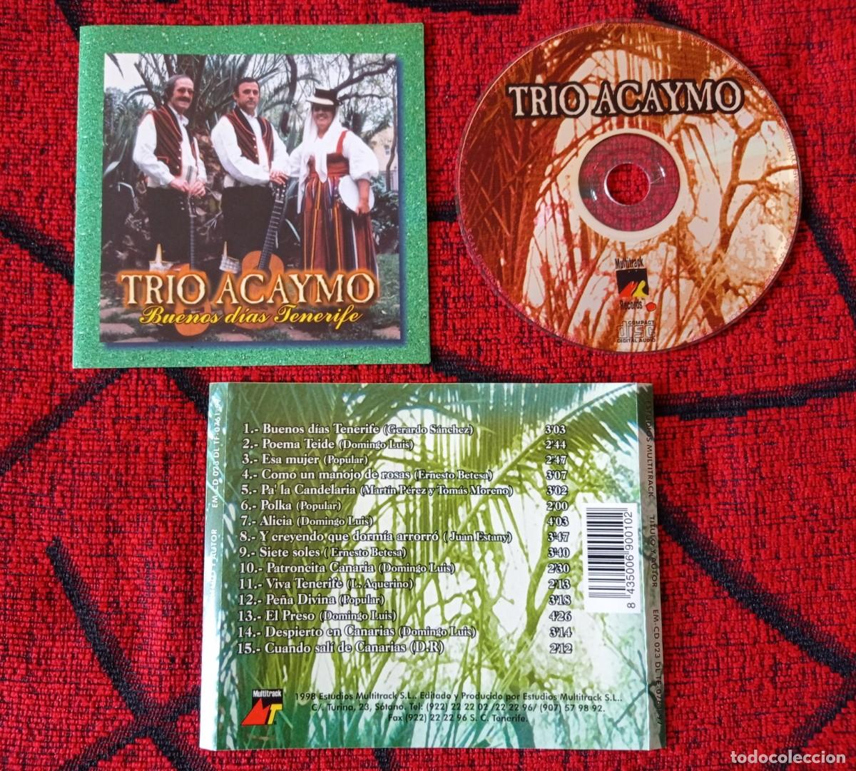 CDs de m&uacute;sica: TRIO ACAYMO BUENOS DIAS TENERIFE CD ORIGINAL 1998
