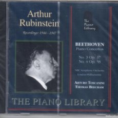 CDs de Música: ARTHUR RUBINSTEIN INTERPRETA CONCIERTOS PARA PIANO DE BEETHOVEN NUEVO PRECINTADO
